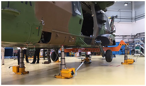 JMS – GSE for defense side of aircraft ground handling & maintenance