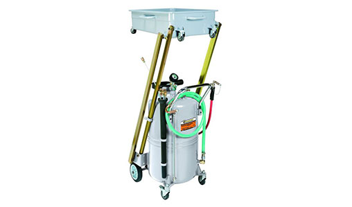 115 liter/30 gallon - Pantograph oil suction-drainer