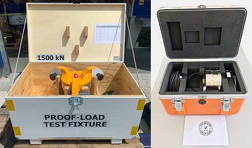 J-TS60 Test Stand JTF150 Load Test Fixture Box